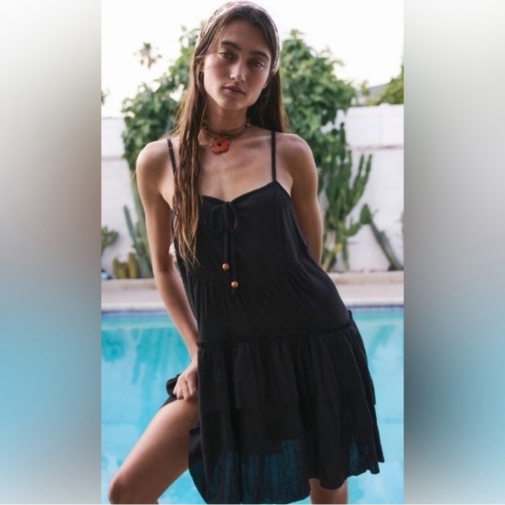 Free People Beach Noelle Mini Dress Size L